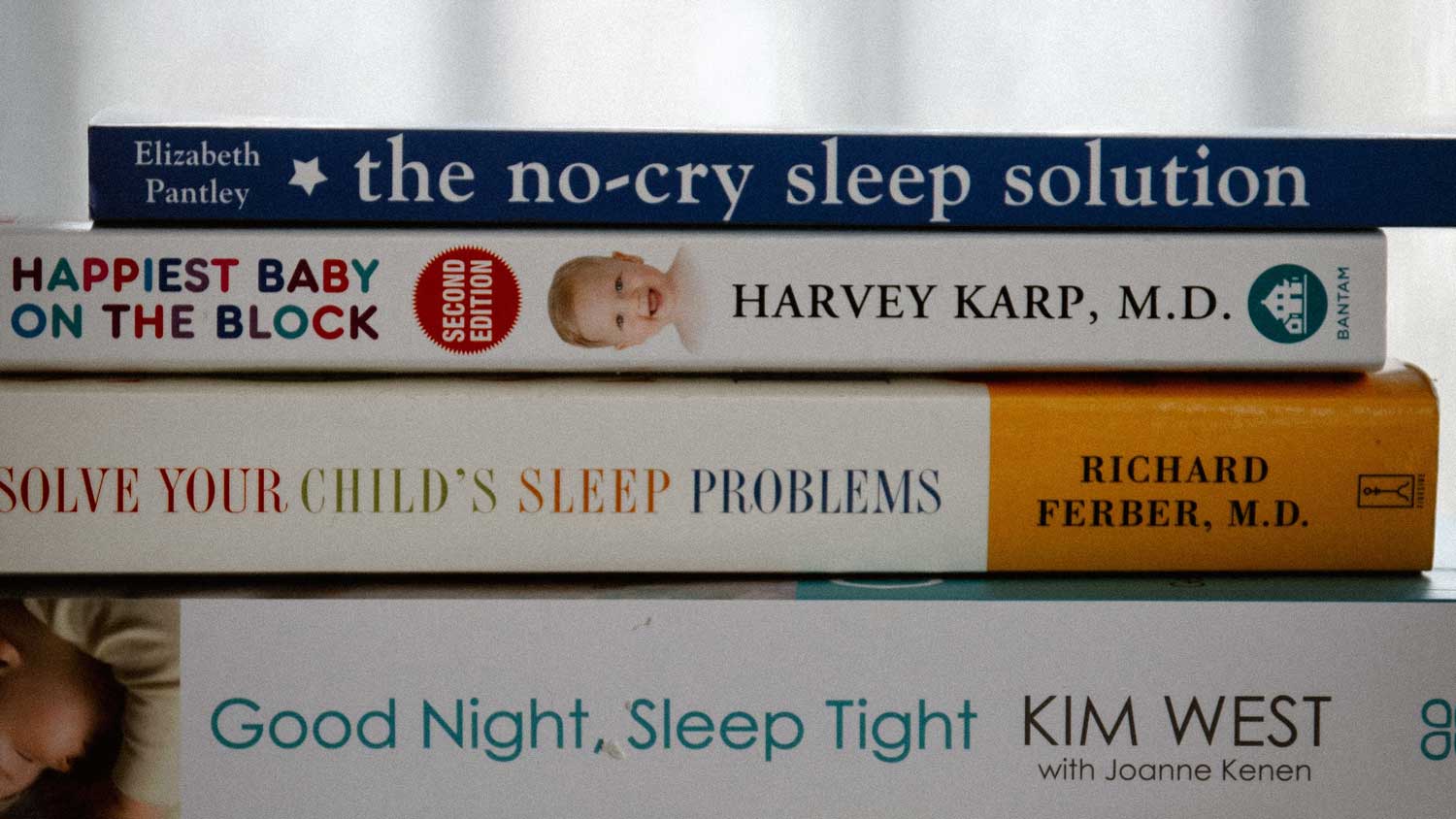 Boeken met slaaptips voor baby's